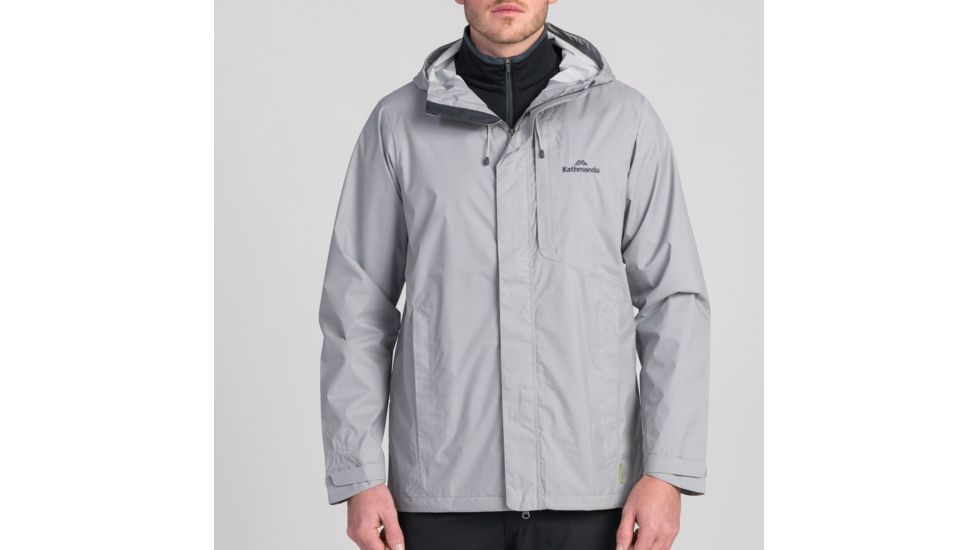 Kathmandu Trailhead Rain Jacket v2 - Mens, Steel Grey, M, A0435/N09/M