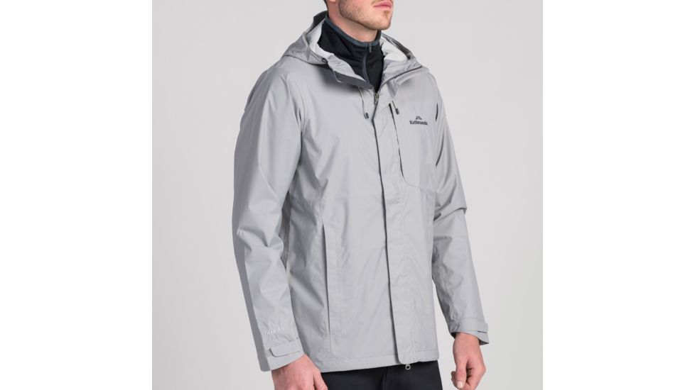 Kathmandu Trailhead Rain Jacket v2 - Mens, Steel Grey, M, A0435/N09/M