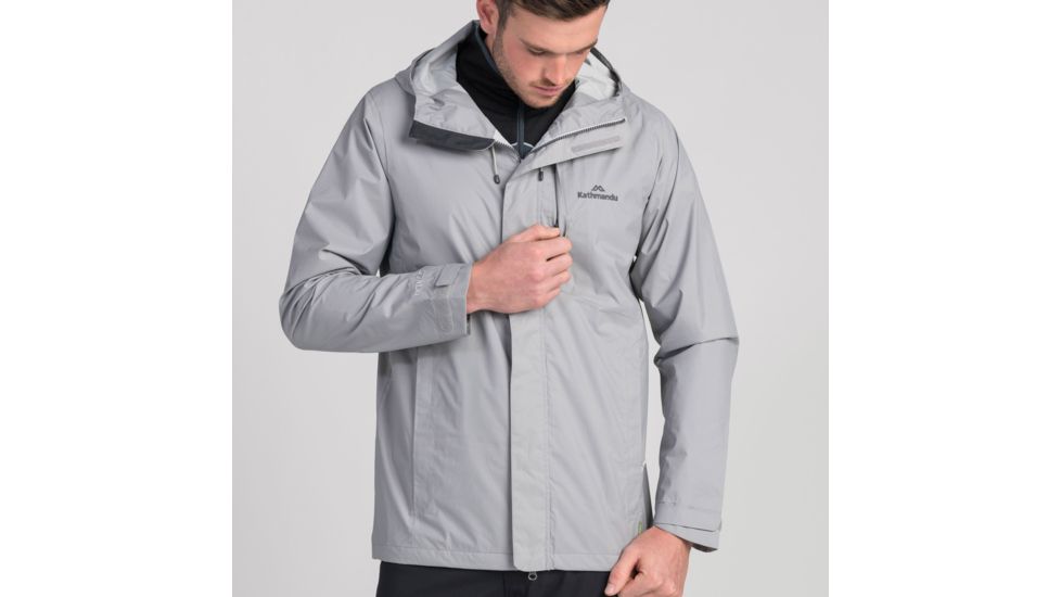 Kathmandu Trailhead Rain Jacket v2 - Mens, Steel Grey, M, A0435/N09/M