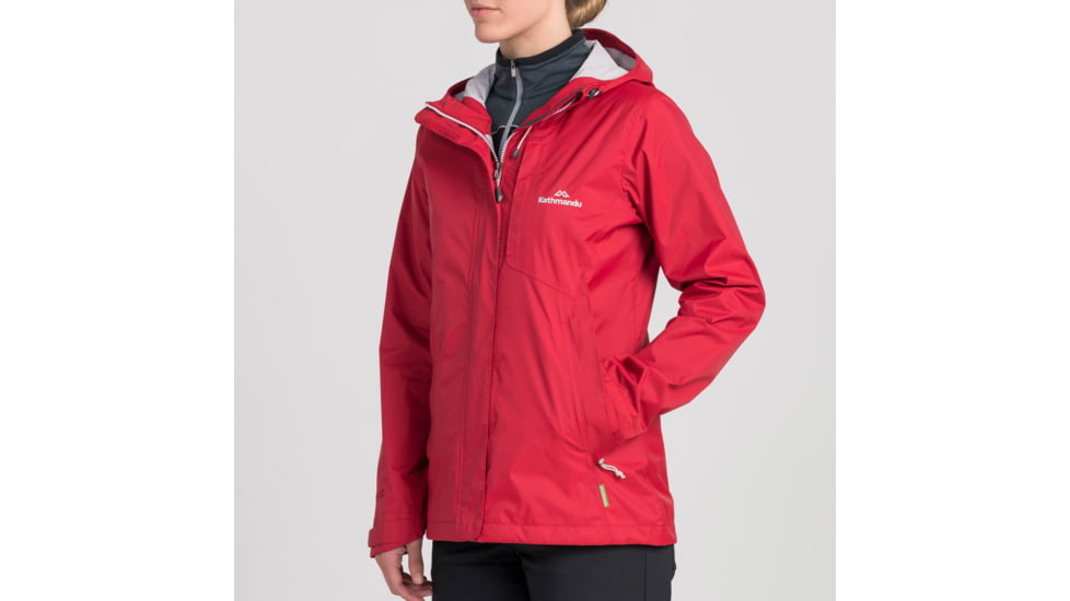 Kathmandu Trailhead Rain Jacket v2 - Womens, Chilli Pepper, 8, A0434/260/8