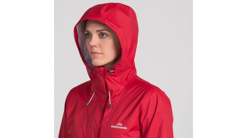 Kathmandu Trailhead Rain Jacket v2 - Womens, Chilli Pepper, 8, A0434/260/8