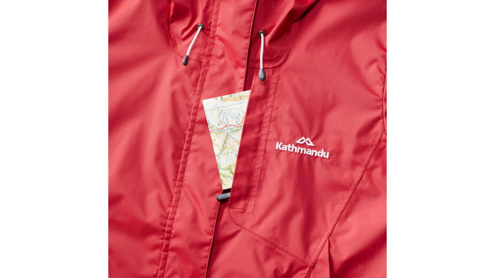 Kathmandu Trailhead Rain Jacket v2 - Womens, Chilli Pepper, 8, A0434/260/8