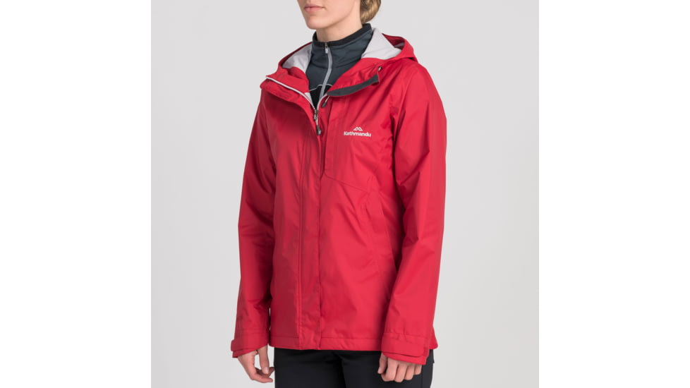 Kathmandu Trailhead Rain Jacket v2 - Womens, Chilli Pepper, 8, A0434/260/8