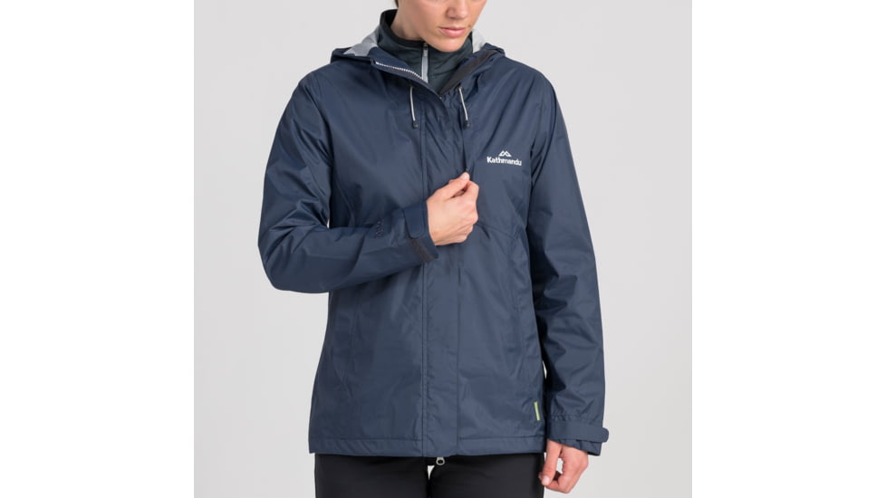 Kathmandu Trailhead Rain Jacket v2 - Womens, Midnight Navy, 8, A0434/893/8