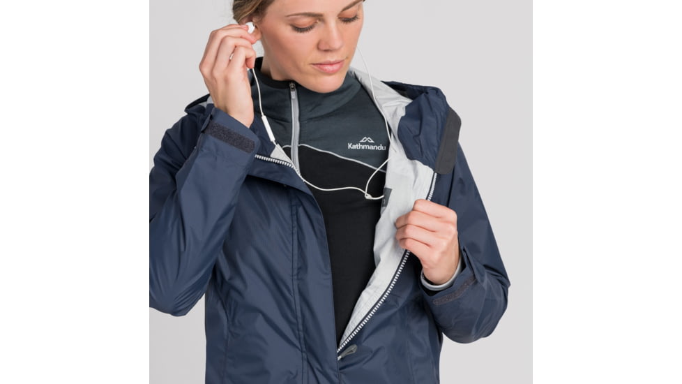 Kathmandu Trailhead Rain Jacket v2 - Womens, Midnight Navy, 8, A0434/893/8