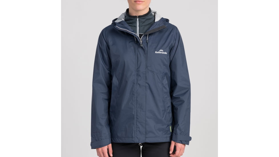 Kathmandu Trailhead Rain Jacket v2 - Womens, Midnight Navy, 8, A0434/893/8