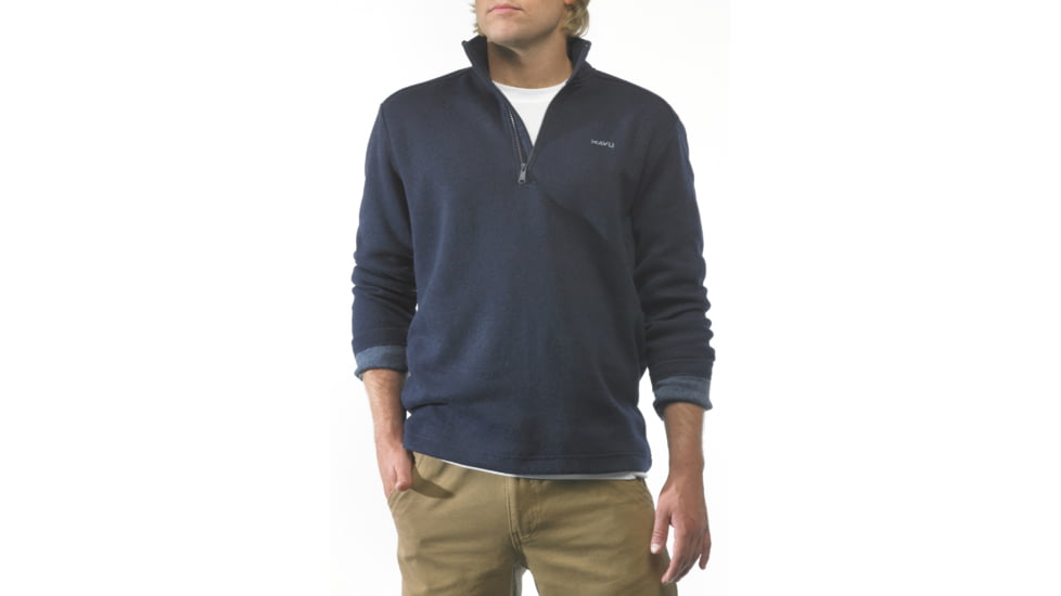 Kavu Big Al Pullover - Men's-Navy-Small