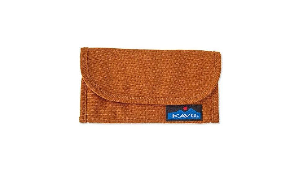 KAVU Big Spender Tri-Fold Wallet, Caramel, 965-85-