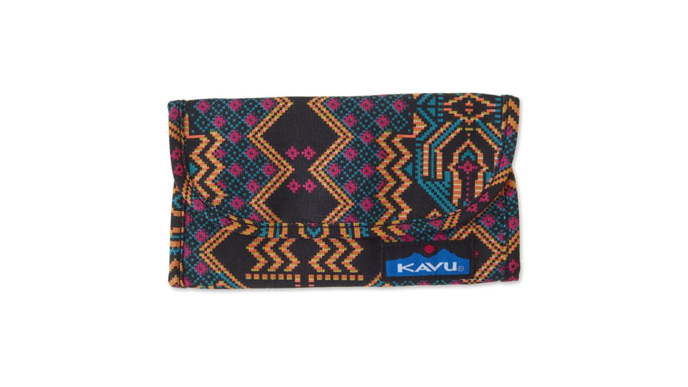 KAVU Big Spender Tri-Fold Wallet, Pixel Palace, 965-774-
