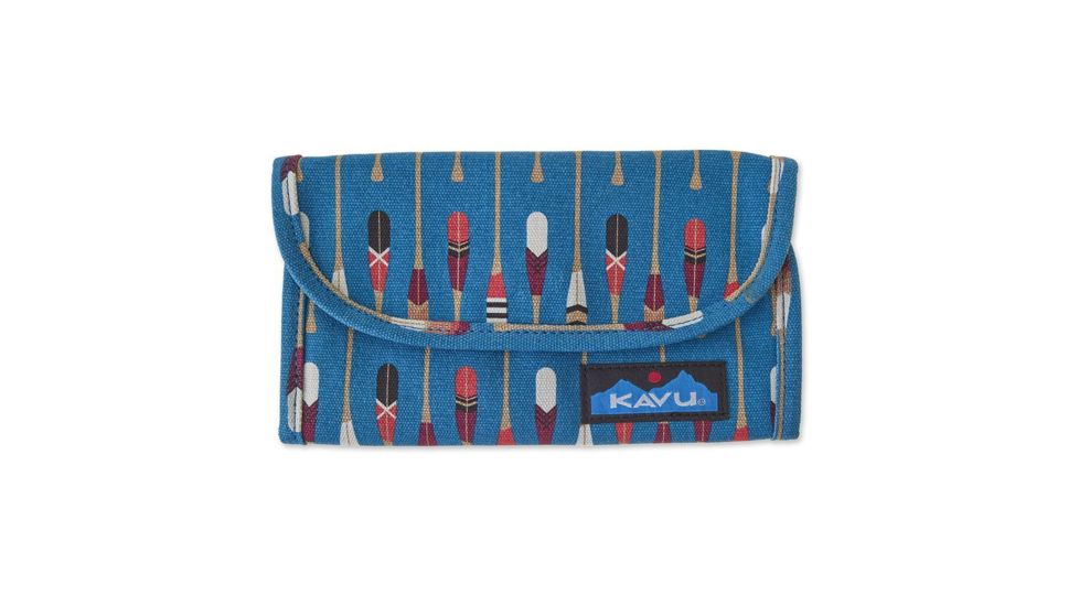 KAVU Big Spender Tri-Fold Wallet, Row House, 965-789-