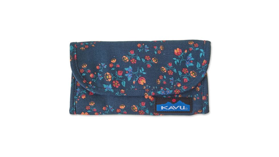 KAVU Big Spender Tri-Fold Wallet, Wild Poppy, 965-775-