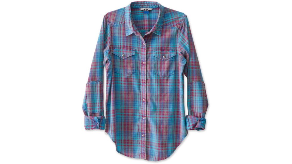 Kavu Billie Jean Shirt - Women's -Sea Breeze-Medium