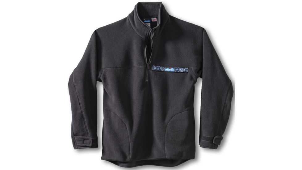 Kavu Fleece Throwshirt - Men's-Black-Small, 329948