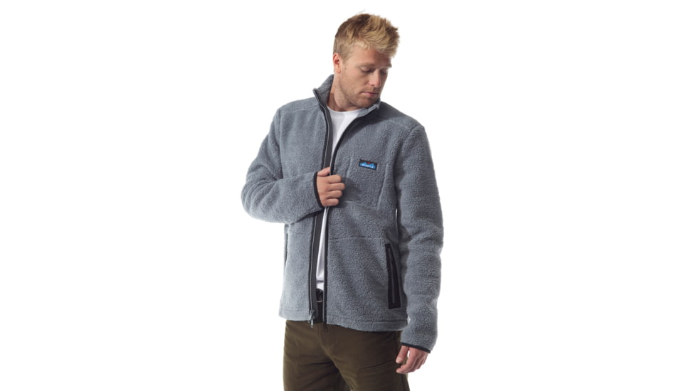 Kavu Fuzz Meister Jacket - Men's-Gray-Small