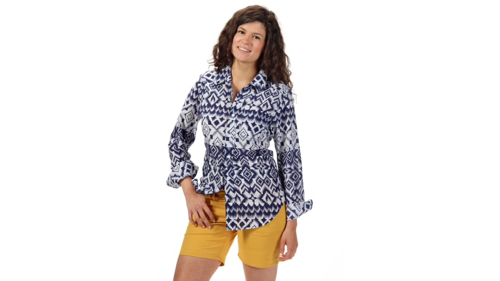 Kavu Georgia Shirt - Women's-Aztec Blue-X-Small