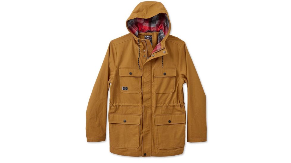 KAVU Partaker Jacket - Mens, Tobacco, XL, 372-91-4