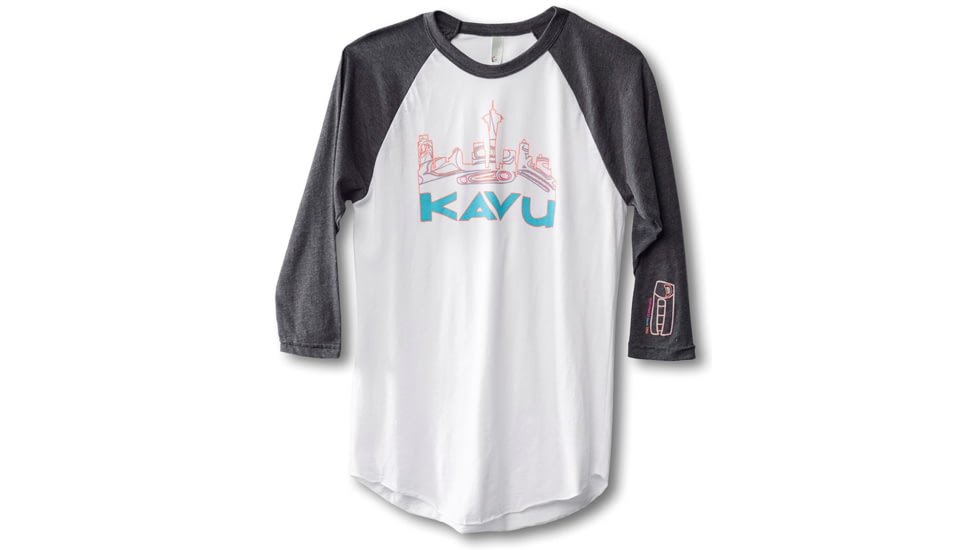 Kavu Retro Tee - Women's-Charcoal-Small