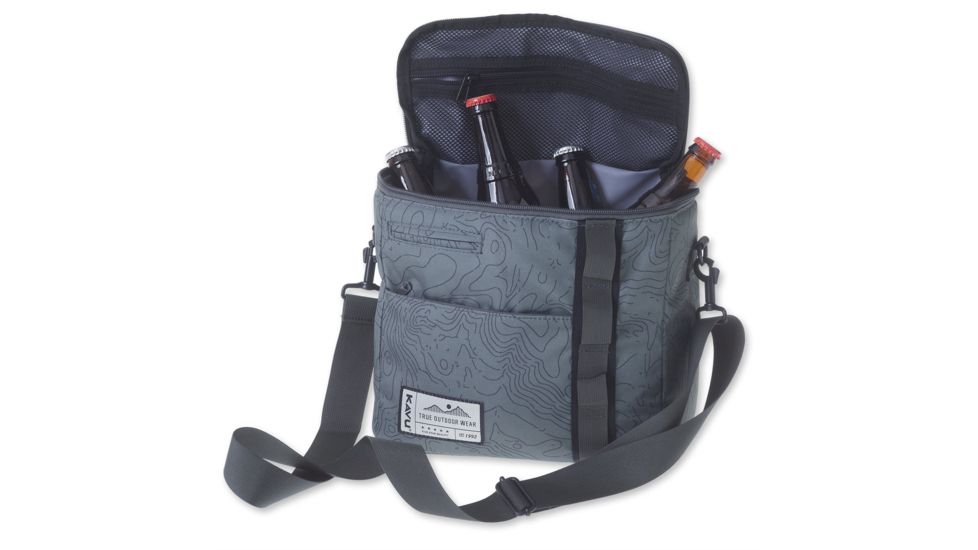 KAVU Snack Sack Cooler, Green Topo, One Size, 9055-1018-