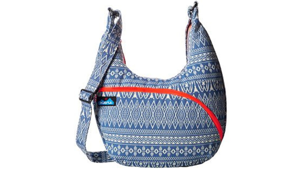 Kavu Sydney Satchel - Women's-Blue Blanket