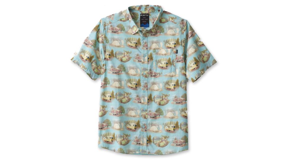 KAVU The Jam Shirt - Mens, Car Camp, Medium, 5141-1227-2