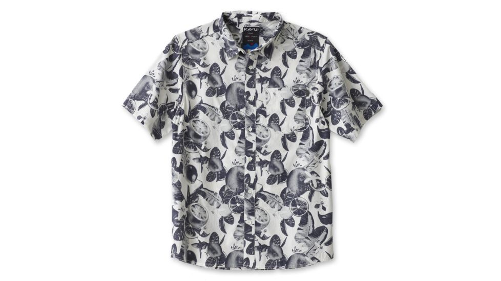 KAVU The Jam Shirt - Mens, Citrus Grove, Medium, 5141-1226-2