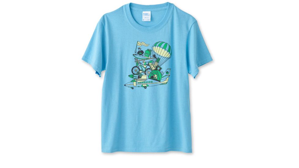 Kavu Youngnfree Tee, Aquatic Blue K801-757-3