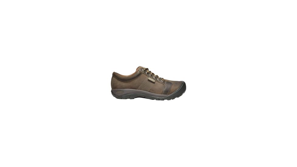KEEN Austin Casual Boot - Mens, Brindle/Bungee Cord, 8 US, 1019471-200-8