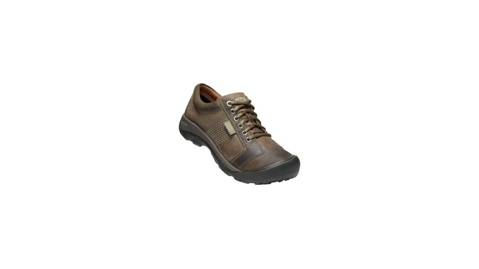 KEEN Austin Casual Boot - Mens, Brindle/Bungee Cord, 8.5 US, 1019471-200-8.5