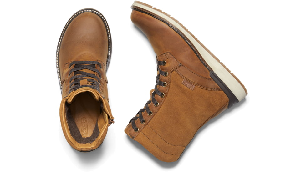 KEEN Bailey Lace Boot - Womens, Cognac, 10 US, 1021530-201-10
