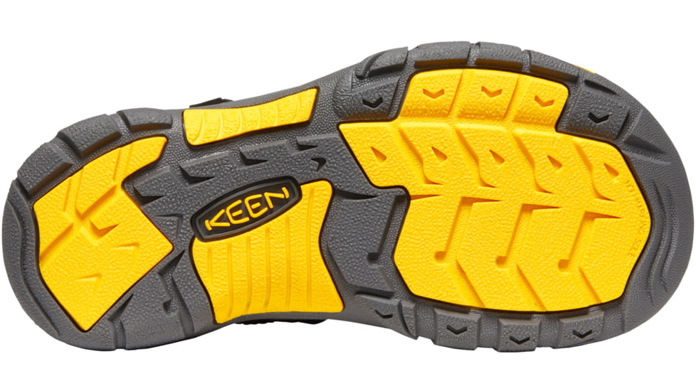 KEEN Big Kids Newport H2 Sandals, Blue Depths/Gargoyle, 3, 1009962-477-3