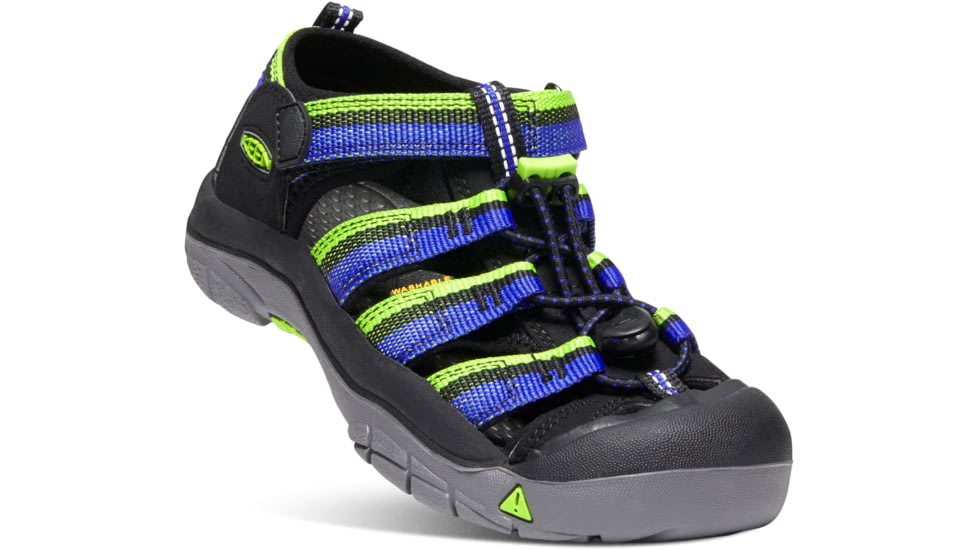 KEEN Big Kids Newport H2 Sandals, Racer Black, 6, 1014265-1-6