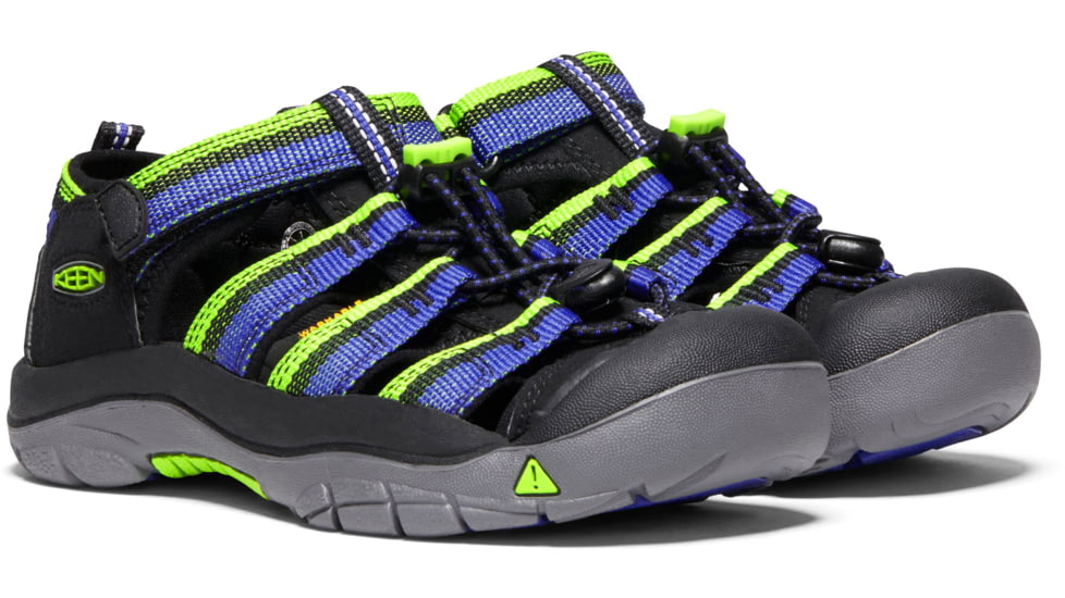 KEEN Big Kids Newport H2 Sandals, Racer Black, 6, 1014265-1-6