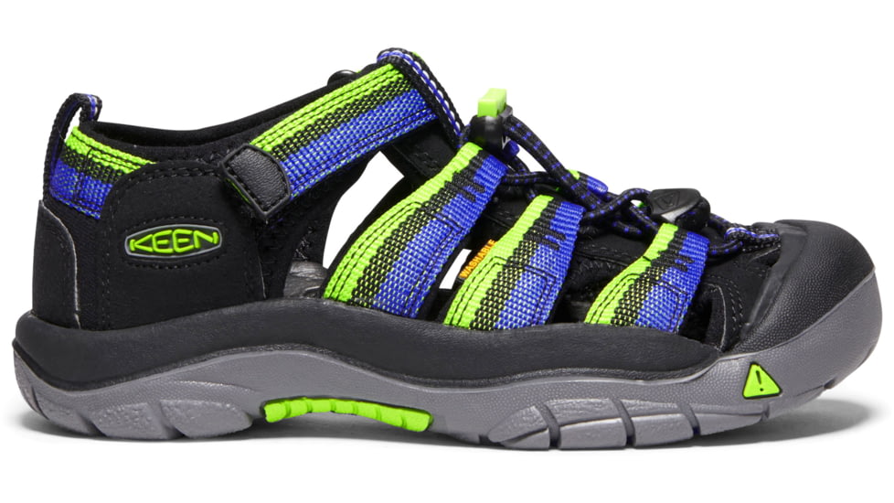 KEEN Big Kids Newport H2 Sandals, Racer Black, 6, 1014265-1-6