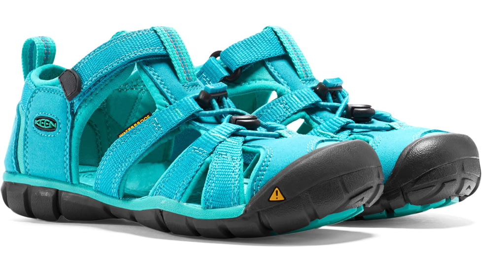 KEEN Little Kids Seacamp II CNX Sandals, Baltic/Caribbean Sea, 8, 1012550-520-8