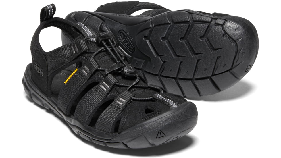 KEEN Clearwater CNX Sandals - Womens, Black/Black, 5, 1020662-10-5