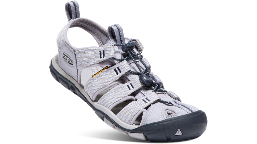 KEEN Clearwater CNX Sandals - Womens, Dapple Grey/Dress Blue, 5, 1018498-1-5