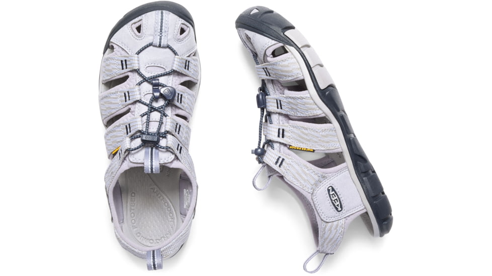 KEEN Clearwater CNX Sandals - Womens, Dapple Grey/Dress Blue, 5, 1018498-1-5