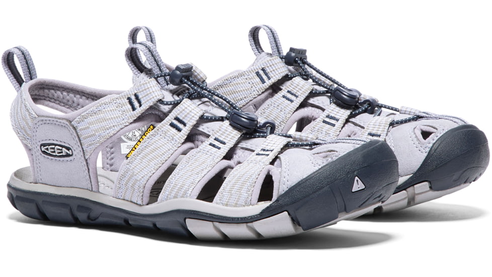KEEN Clearwater CNX Sandals - Womens, Dapple Grey/Dress Blue, 5, 1018498-1-5