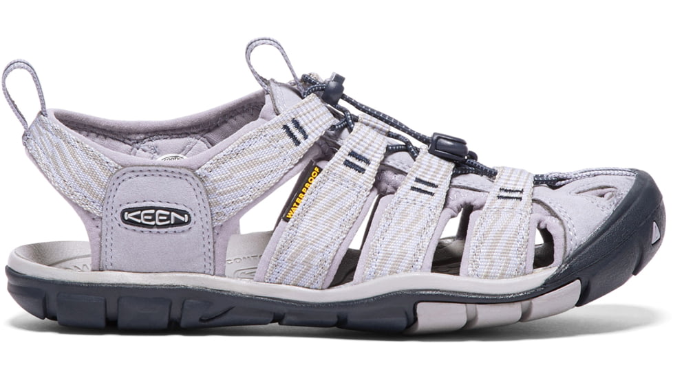 KEEN Clearwater CNX Sandals - Womens, Dapple Grey/Dress Blue, 5, 1018498-1-5