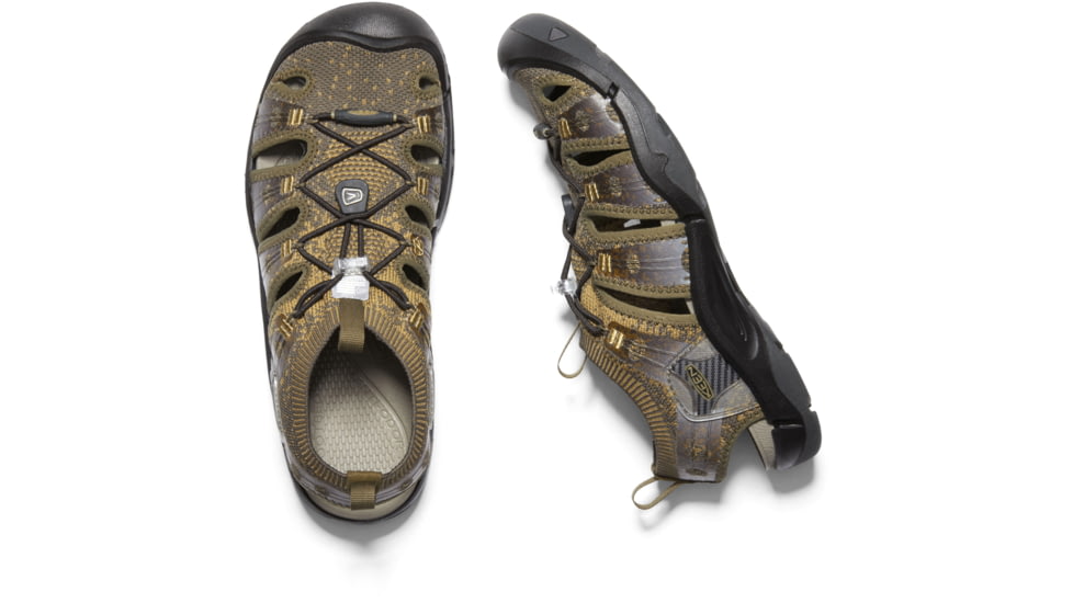 KEEN Evofit One Sandals - Mens, Dark Olive/Antique Bronze, 7, 1019300-300-7