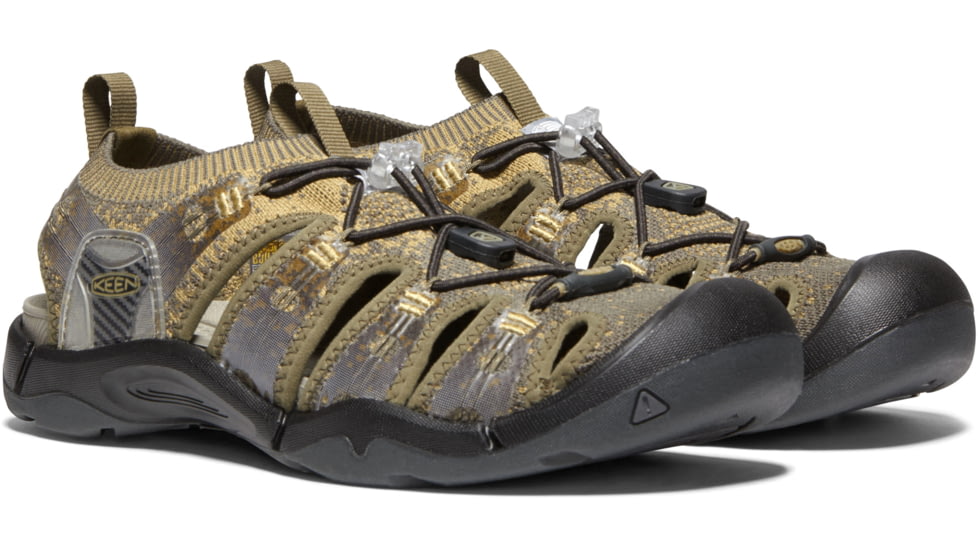 KEEN Evofit One Sandals - Mens, Dark Olive/Antique Bronze, 7, 1019300-300-7
