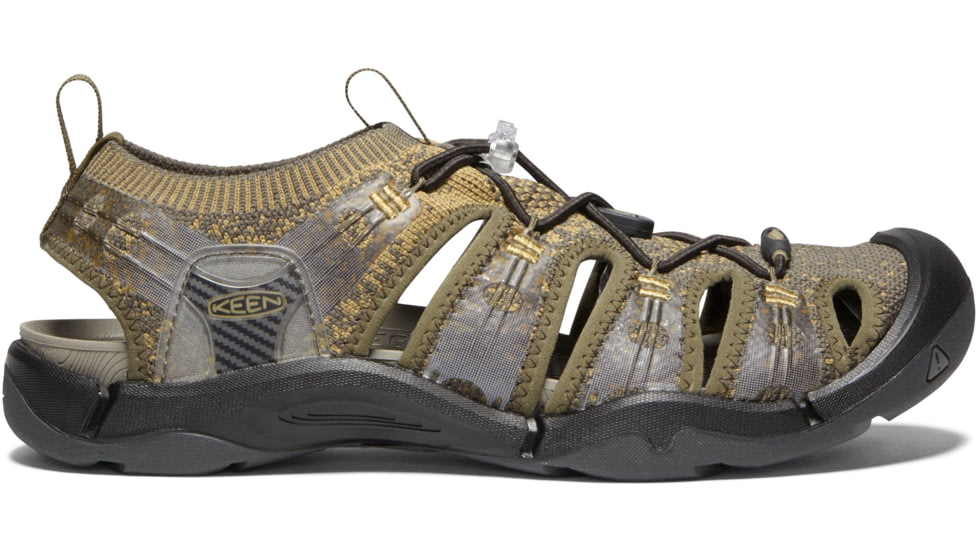KEEN Evofit One Sandals - Mens, Dark Olive/Antique Bronze, 7, 1019300-300-7