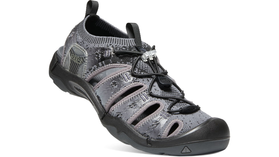 KEEN Evofit One Sandals - Mens, Heathered Black/Magnet, 7, 1019301-1-7