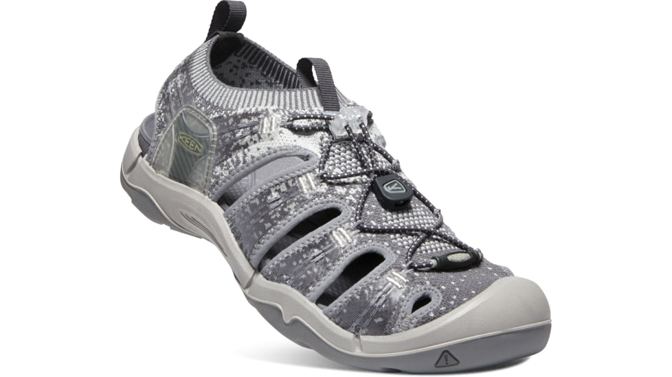 KEEN Evofit One Sandals - Mens, Paloma/Raven, 7, 1018868-1-7