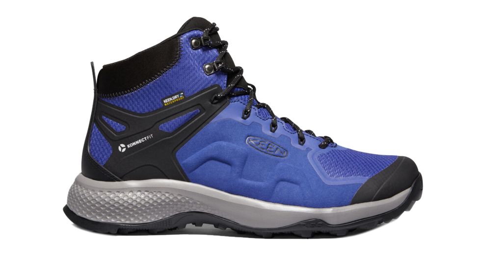 KEEN Explore Mid Wp - Men's, Mazarine Blue/Black
