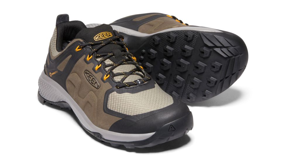 KEEN Explore Waterproof Hiking Boot - Mens, Canteen/Brindle, Medium, 10.5, 1022132-203-10.5