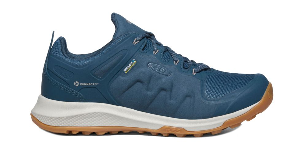 KEEN Explore Waterproof Hiking Boots - Women's, Majolica Blue/Satellite