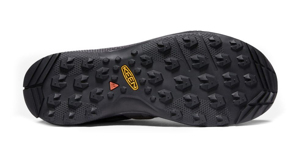 KEEN Explore Wp - Men's, Magnet/Bright Yellow, Medium, 9, 1022131-006-9