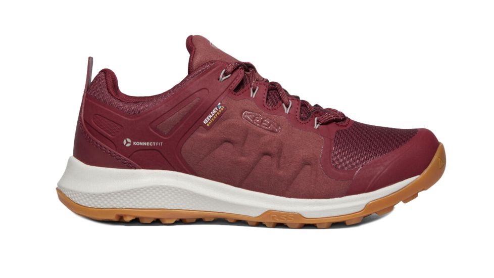 KEEN Explore Wp - Women's, Tawny Port/Silver Cloud