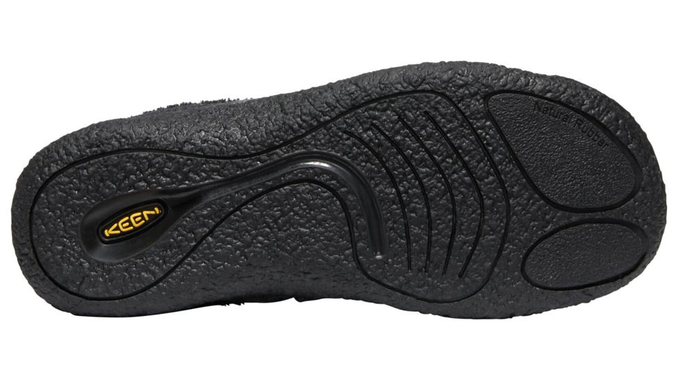 KEEN Howser Slide Slippers - Womens, Black Plaid/Black, Medium, 9, 1021846-001-9